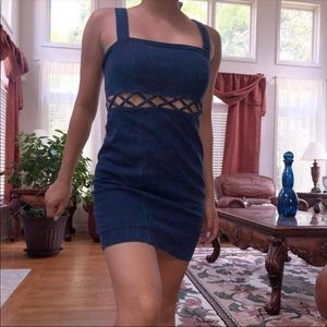 F21 Denim Dress